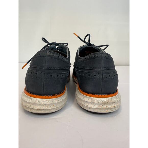 Cole Haan OriginalGrand Wingtip Oxford Men 11.5 Navy Nubuck GrandOS C34461 main image 5